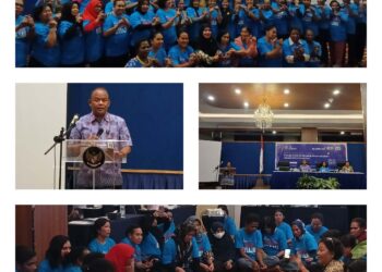 Penutupan Sosialisasi Alat Bantu Transisi PAUD ke SD diikuti DWP Kanwil Kemenag Papua Barat