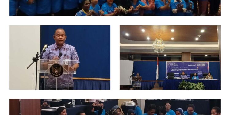 Penutupan Sosialisasi Alat Bantu Transisi PAUD ke SD diikuti DWP Kanwil Kemenag Papua Barat