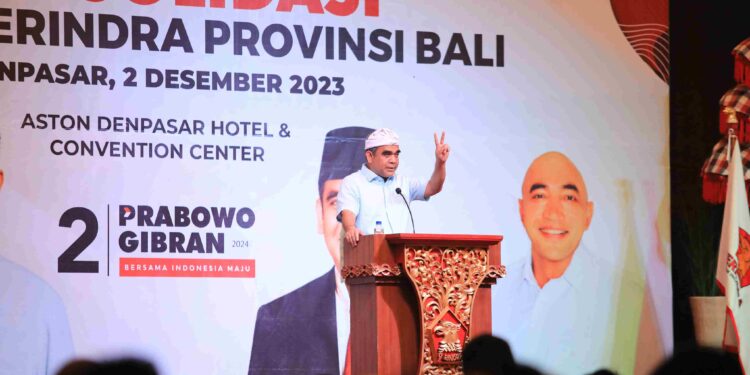 Di Hadapan Kader Gerindra Bali, Muzani: Perjuangan Kita Tidak Sendirian