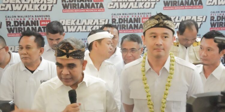 Sekjen Gerindra Deklarasikan Bekas Sekpri Prabowo sebagai Calon Walikota Bandung