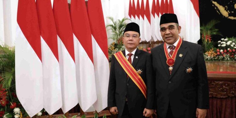 Dua Kader Terbaik Gerindra Dapat Penghargaan dari Presiden Jokowi