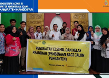 Bukan Sekadar Cinta: Catin di Manokwari Wajib Lewati Bimbingan Pra Nikah dan Tes Elsimil