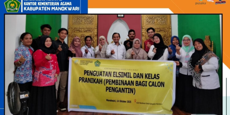 Bukan Sekadar Cinta: Catin di Manokwari Wajib Lewati Bimbingan Pra Nikah dan Tes Elsimil